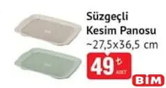 SÜZGEÇLİ KESİM PANOSU 27,5 X 36,5 CM fiyat ve kampanya bilgisi